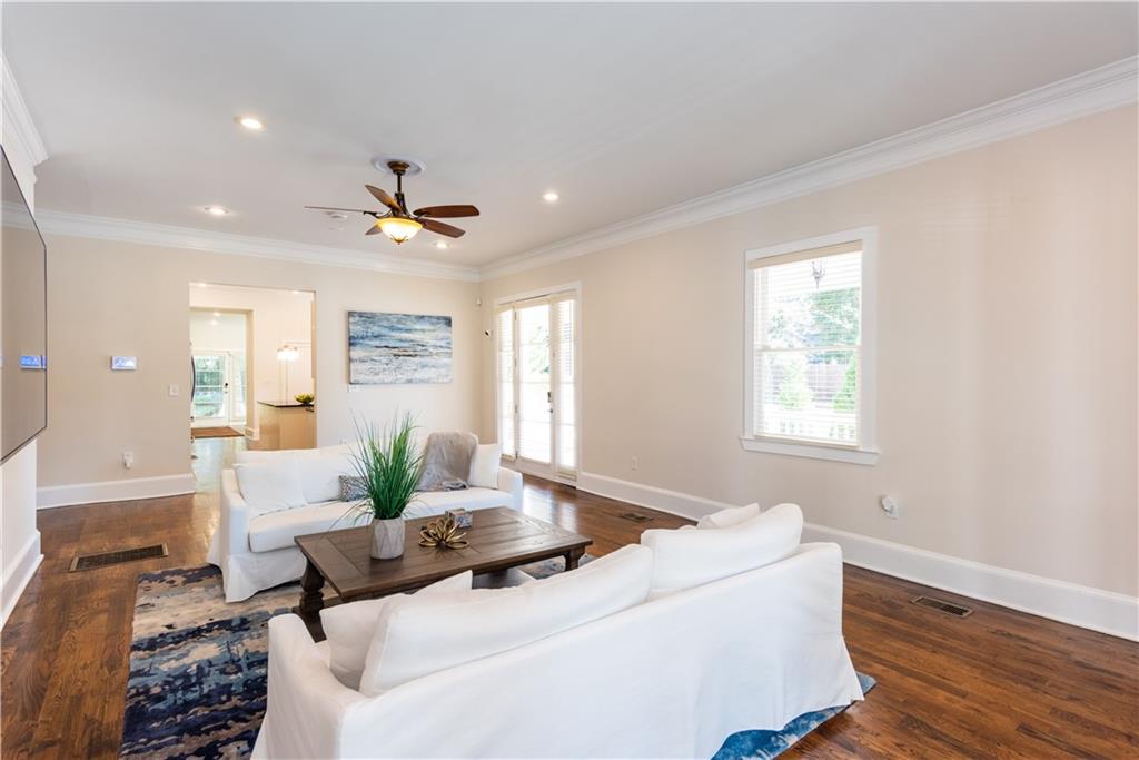 1907 Cambridge Avenue Atlanta, GA 30337 - Photo 2 of 24 a living room with furniture and a large window