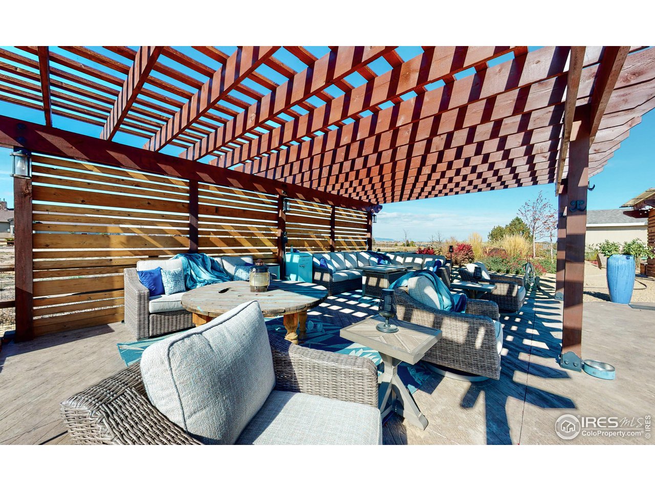 3201 Timeless Circle Berthoud, CO 80513 - Photo 30 of 39 Beautiful Pergola by the outdoor pool