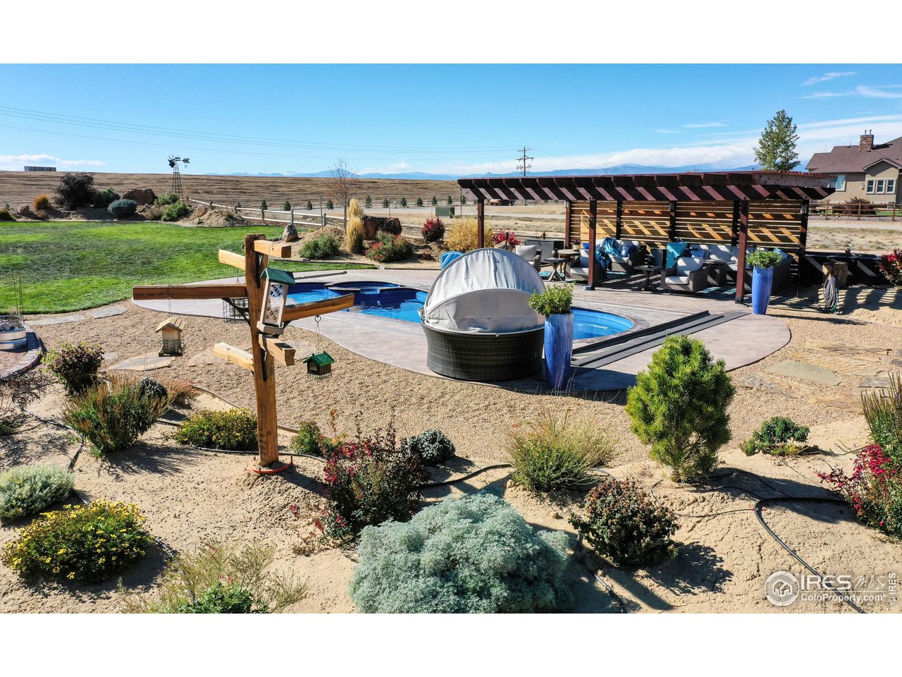 3201 Timeless Circle Berthoud, CO 80513 - Photo 36 of 39 Landscaping has a drip system for low maintenance