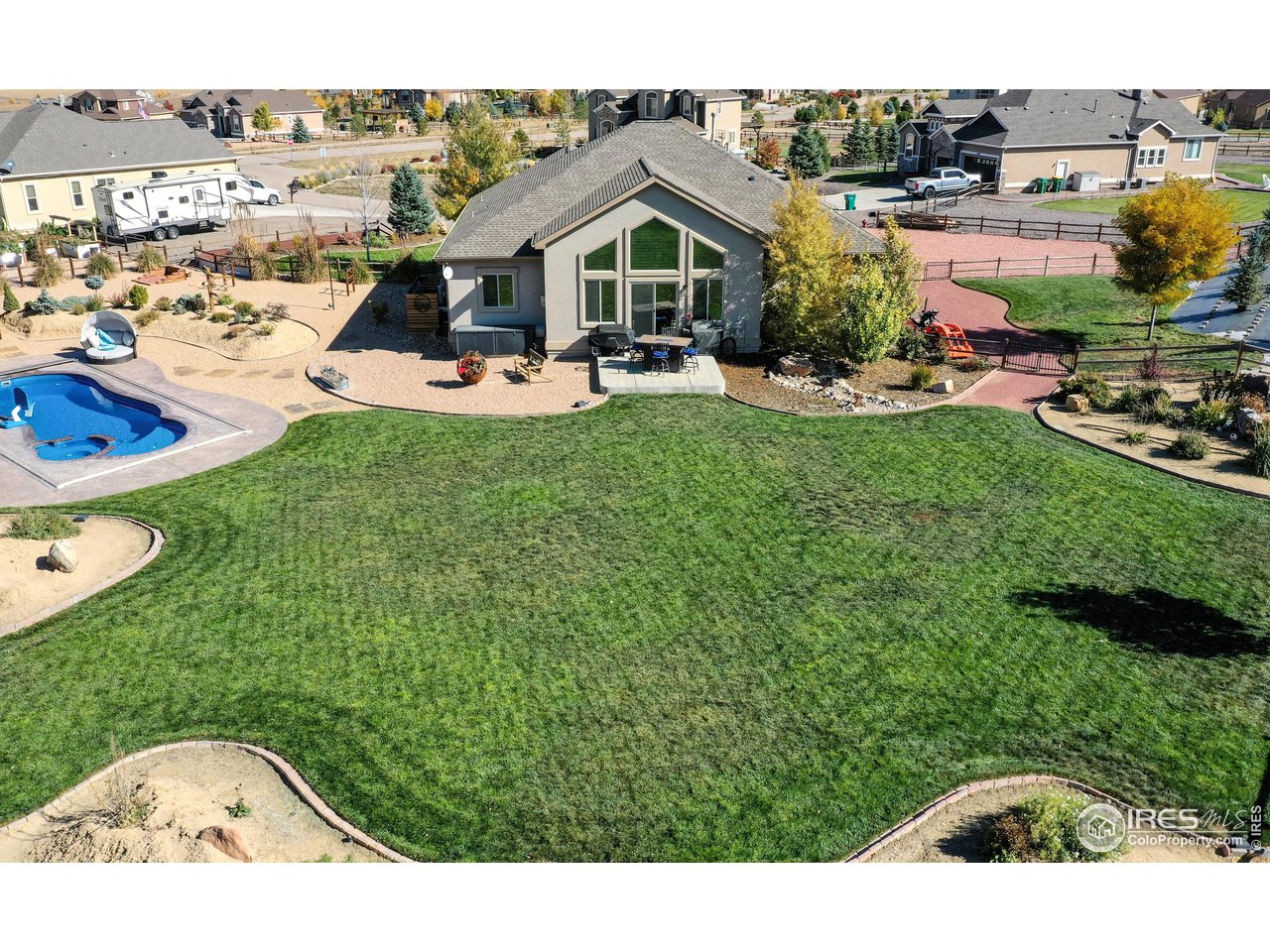 3201 Timeless Circle Berthoud, CO 80513 - Photo 38 of 39 Backyard view