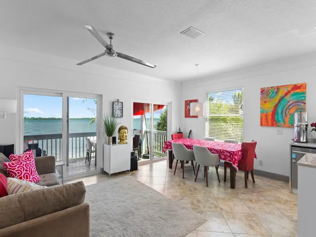 a living room with furniture and window