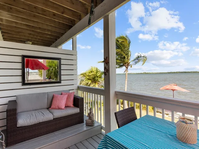 a outdoor living room with furniture
