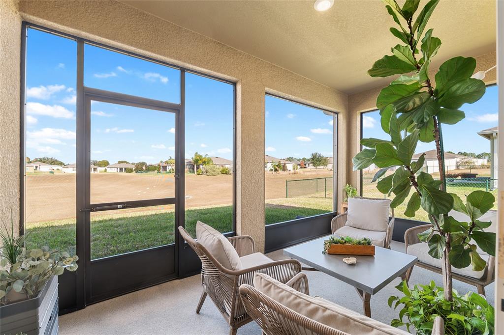 6243 Southwest 89th St Road Ocala, FL 34476 - Photo 48 of 57 a living room with patio furniture and a potted plant