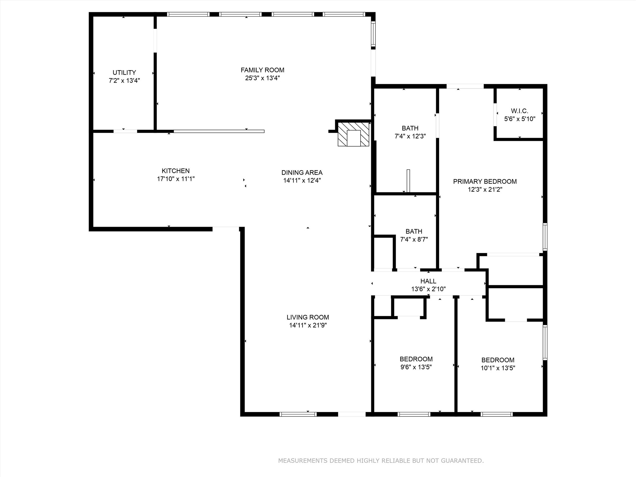 3306 Whiteway Drive Austin, TX 78757 - Photo 23 of 24 a picture of a floor plan