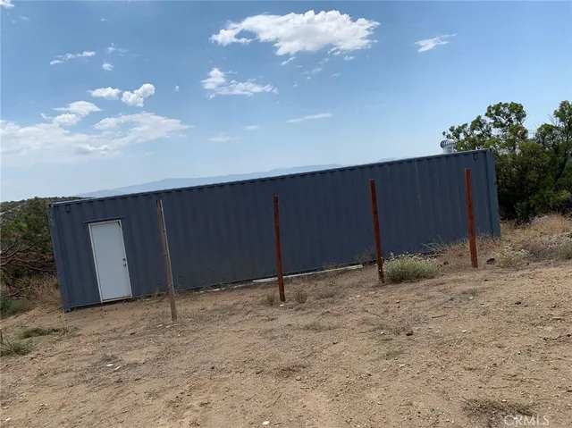 a backyard of a house