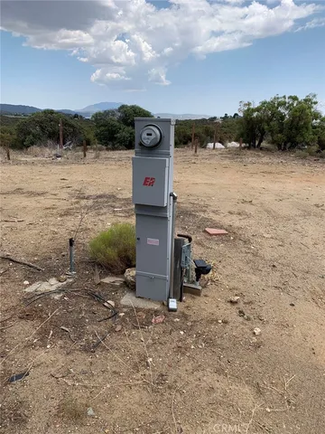 a view of a lake with a mountain in the back