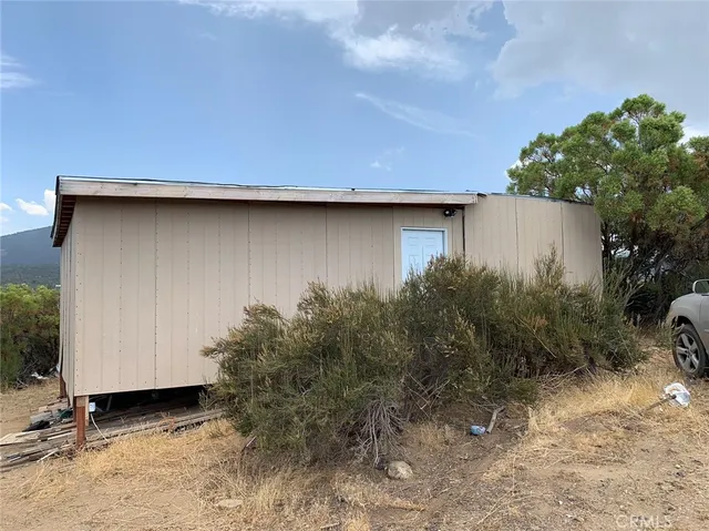 a backyard of a house