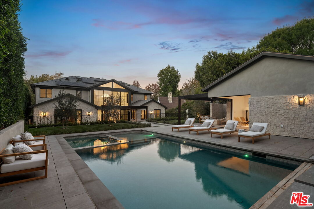 10444 Charing Cross Road Los Angeles, CA 90024 - Photo 74 of 74 a view of swimming pool with outdoor seating and plants