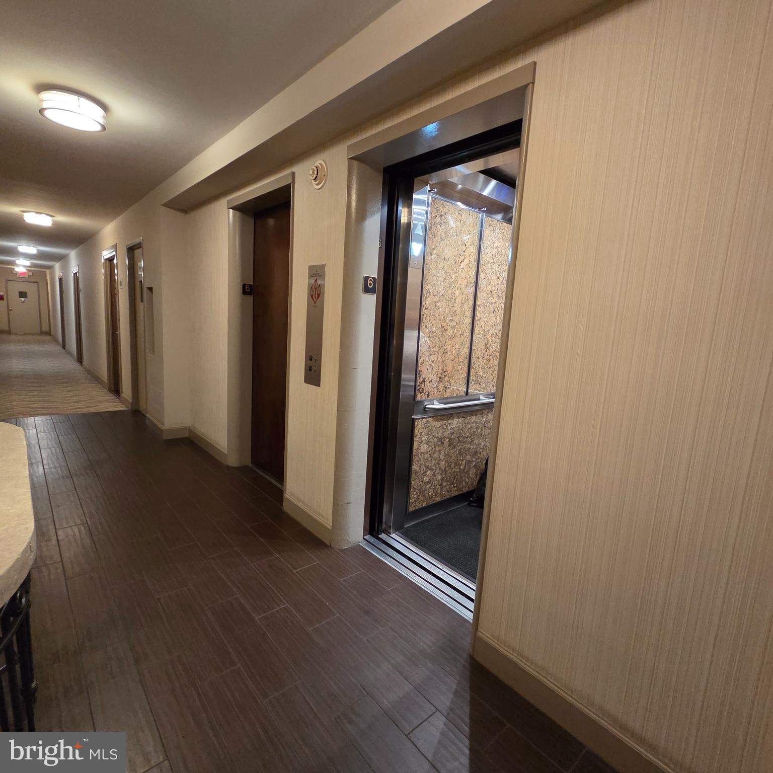 1435 4th Street Southwest, Unit B617 Washington, DC 20024 - Photo 8 of 30 Elevator Located Near Unit
