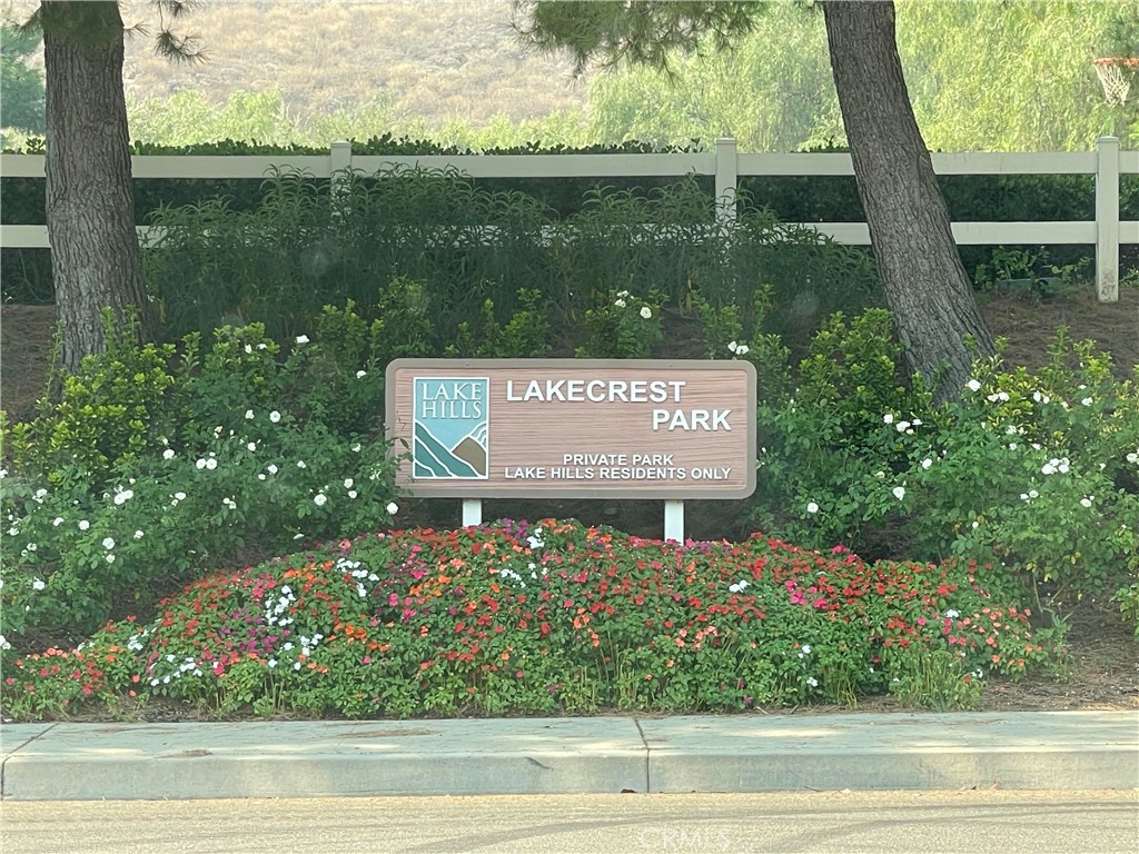 17821 Morning Rock Circle Riverside, CA 92503 - Photo 45 of 47 a view of a bench in the garden