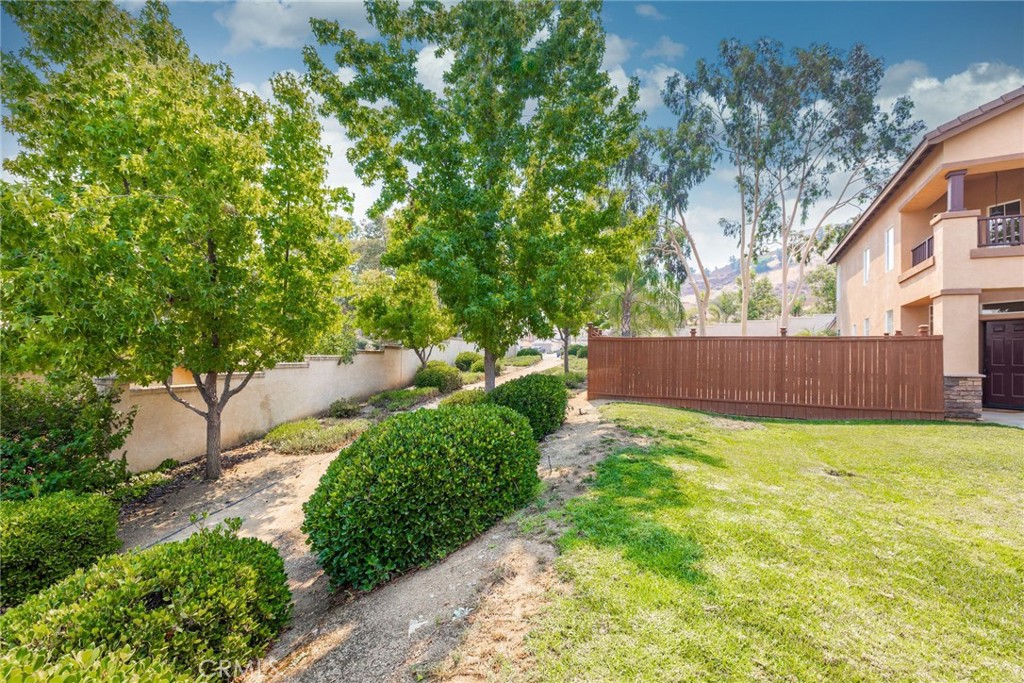 17821 Morning Rock Circle Riverside, CA 92503 - Photo 46 of 47 a view of backyard with green space