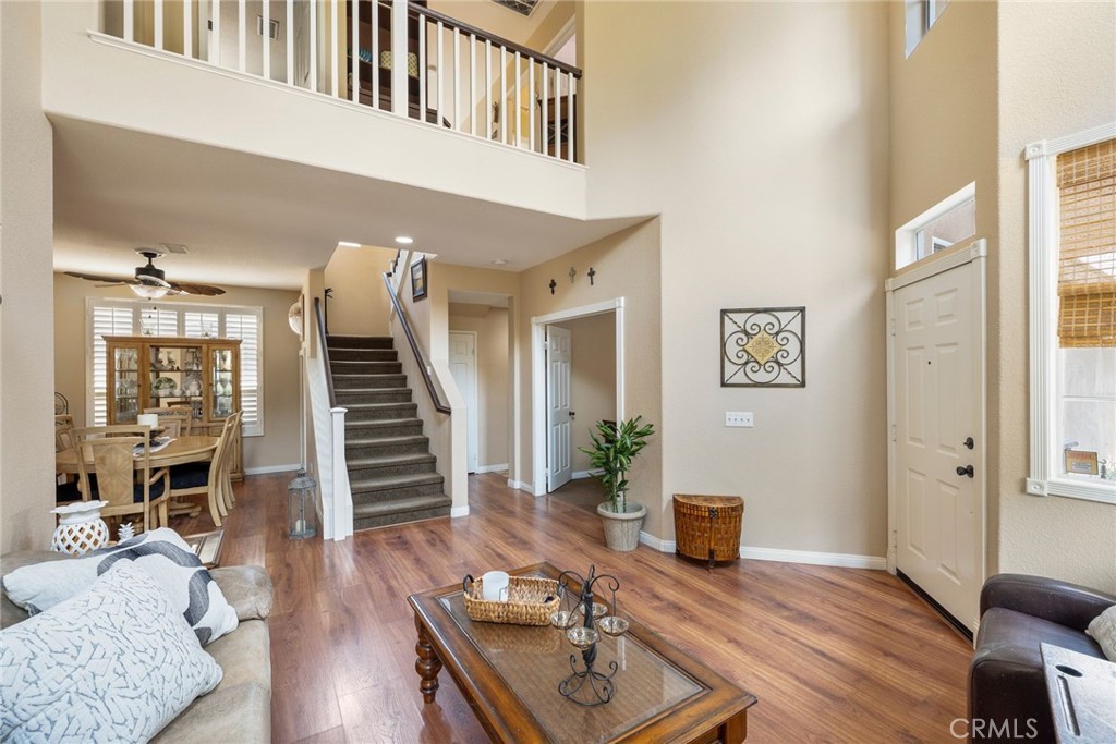 17821 Morning Rock Circle Riverside, CA 92503 - Photo 7 of 47 a living room with furniture and wooden floor