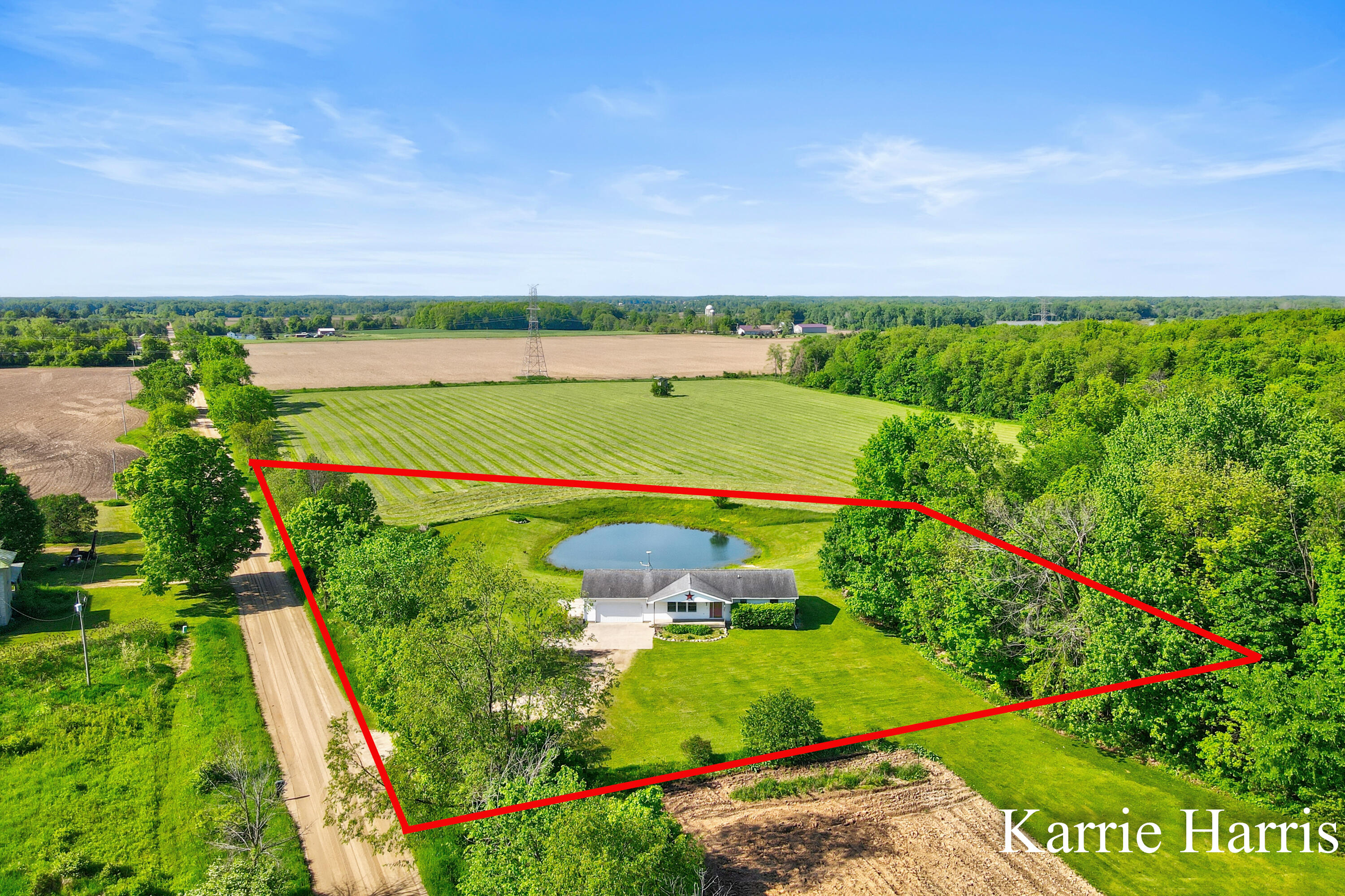 6048 Cedar Lake Road Southeast Sheridan, MI 48884 - Photo 30 of 39 2.13 Acres-aerial view