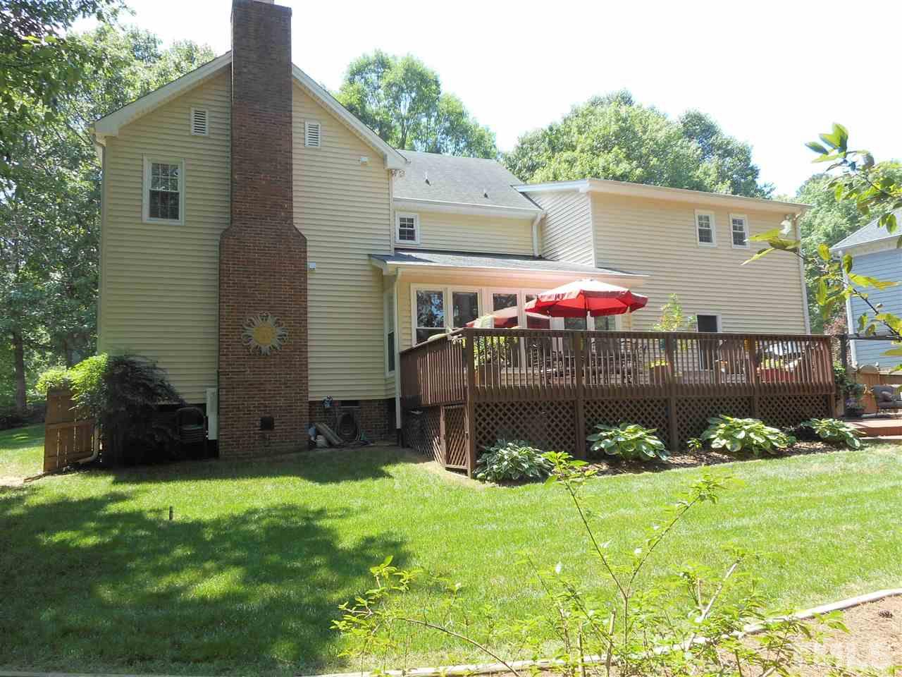 7920 Sutterton Court Raleigh, NC 27615 - Photo 22 of 22 a view of a back yard of the house