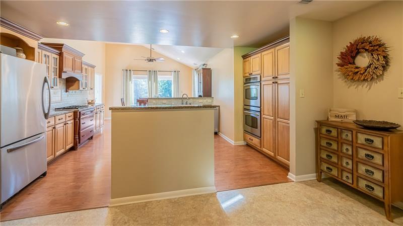 231 Brown Road Wexford, PA 15090 - Photo 11 of 25 Large open kitchen and dining area perfect for entertaining friends and family.