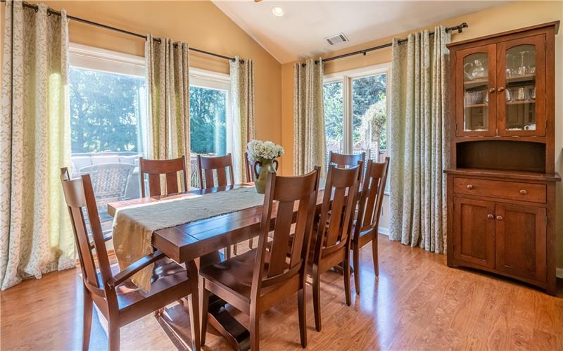 231 Brown Road Wexford, PA 15090 - Photo 12 of 25 Large Dining Area, to enjoy the exterior views.