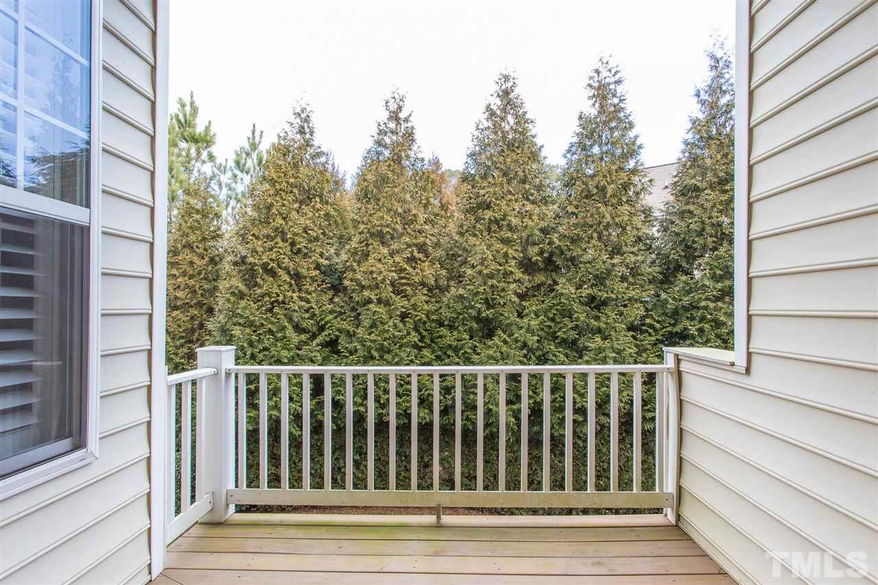 5004 Celtic Court Raleigh, NC 27612 - Photo 23 of 26 a view of a wooden balcony