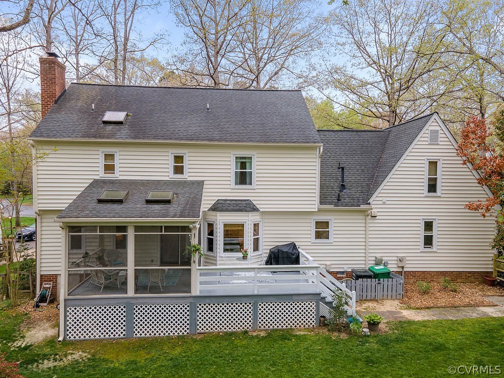 13813 Shadow Ridge Road Midlothian, VA 23112 - Photo 28 of 49 a view of a house with a patio