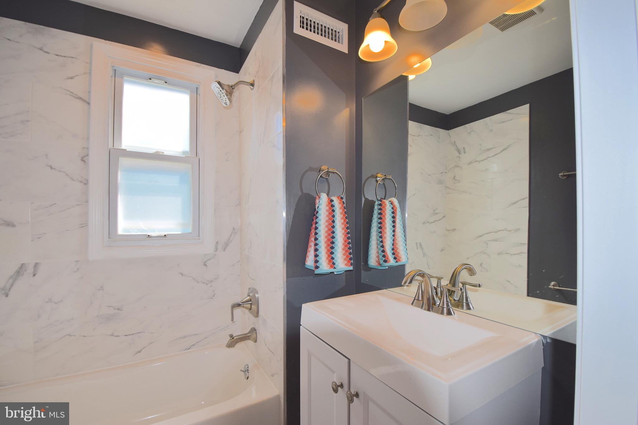 1752 Brookview Road Baltimore, MD 21222 - Photo 20 of 37 Fully Renovated Bathroom