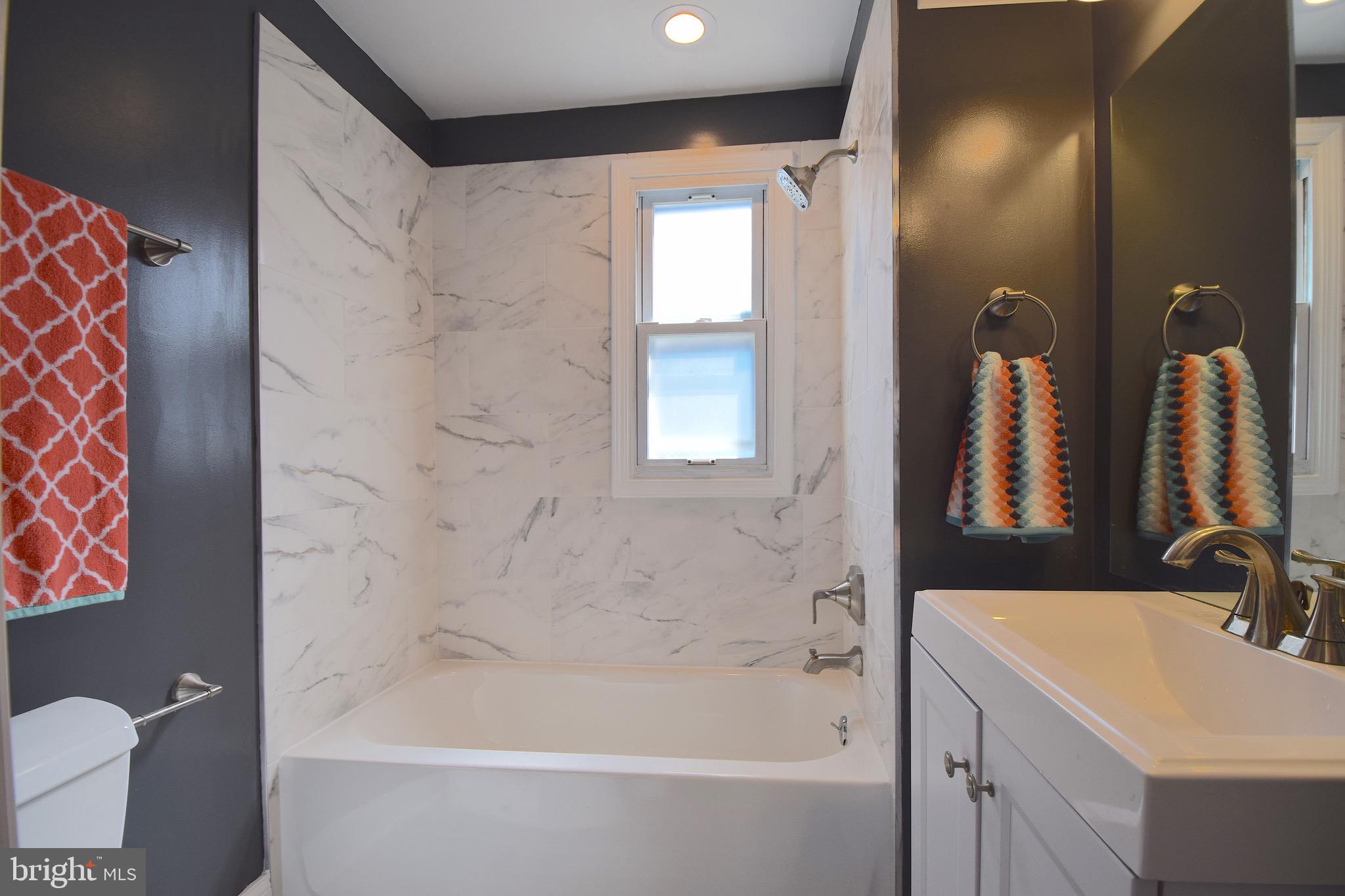 1752 Brookview Road Baltimore, MD 21222 - Photo 21 of 37 Fully Renovated Bathroom