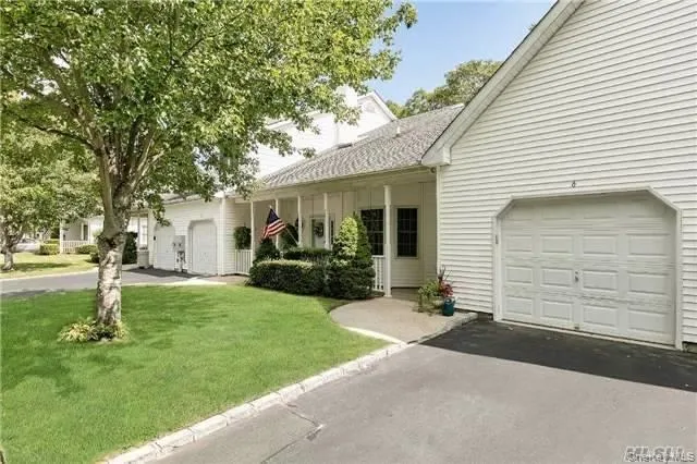 a view of a house with a patio