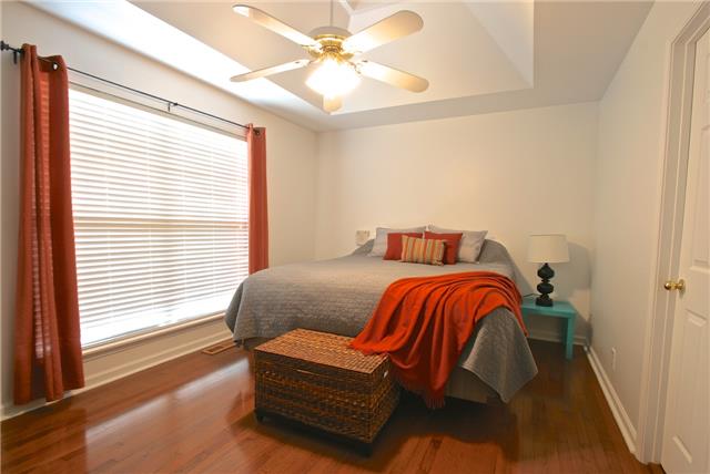 530 Windy Road Mount Juliet, TN 37122 - Photo 12 of 20 Master bedroom on main level with hardwood floors and tray ceiling.
