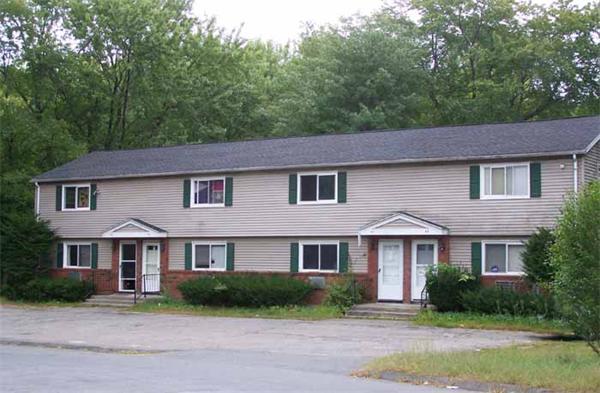 43-49 Riverton Road Springfield, MA 01109 - Photo 1 of 1 a front view of a house with a garden