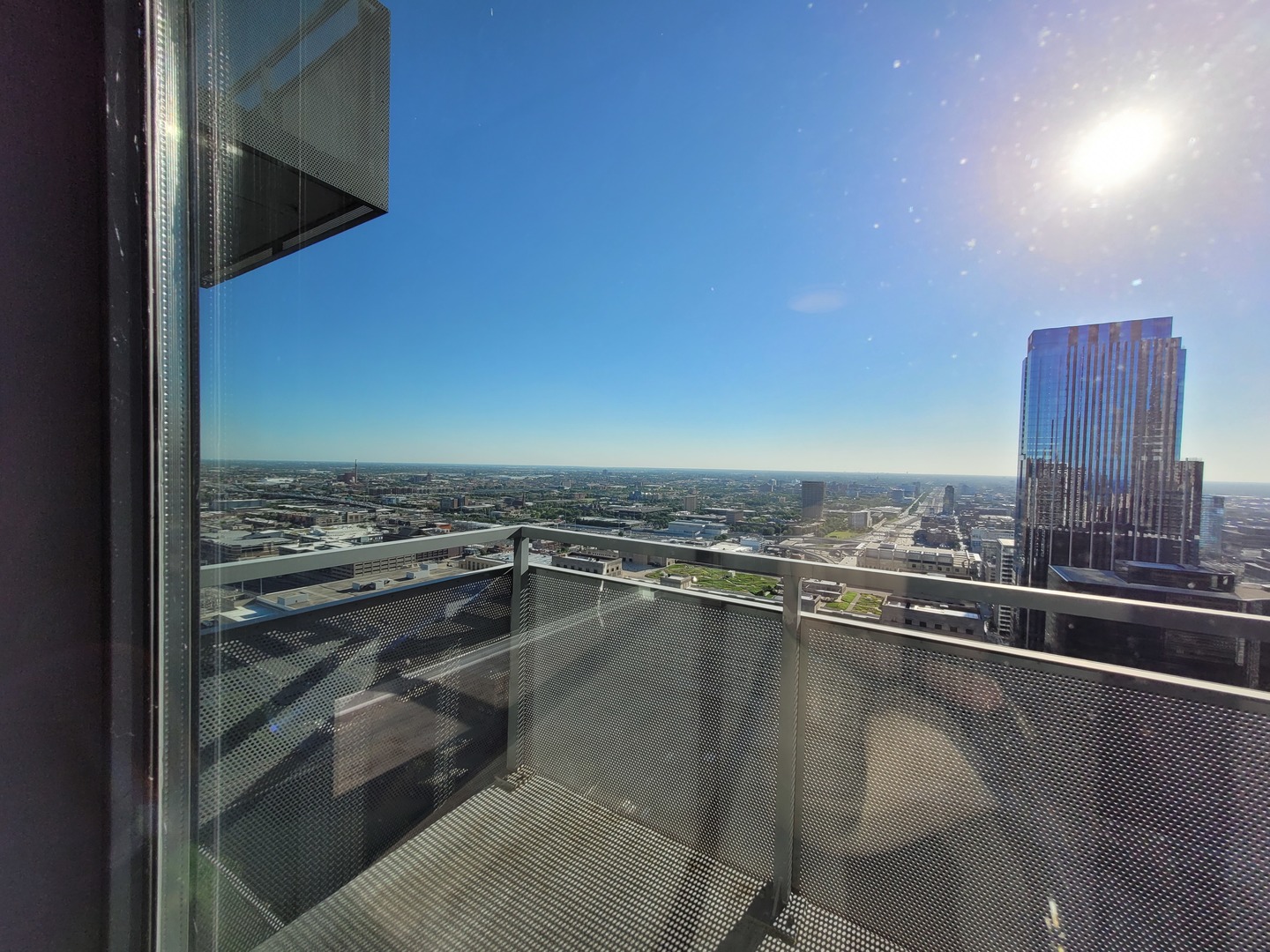 235 West Van Buren Street, Unit 4413 Chicago, IL 60607 - Photo 23 of 23 a view of a floor to ceiling window and an outdoor view