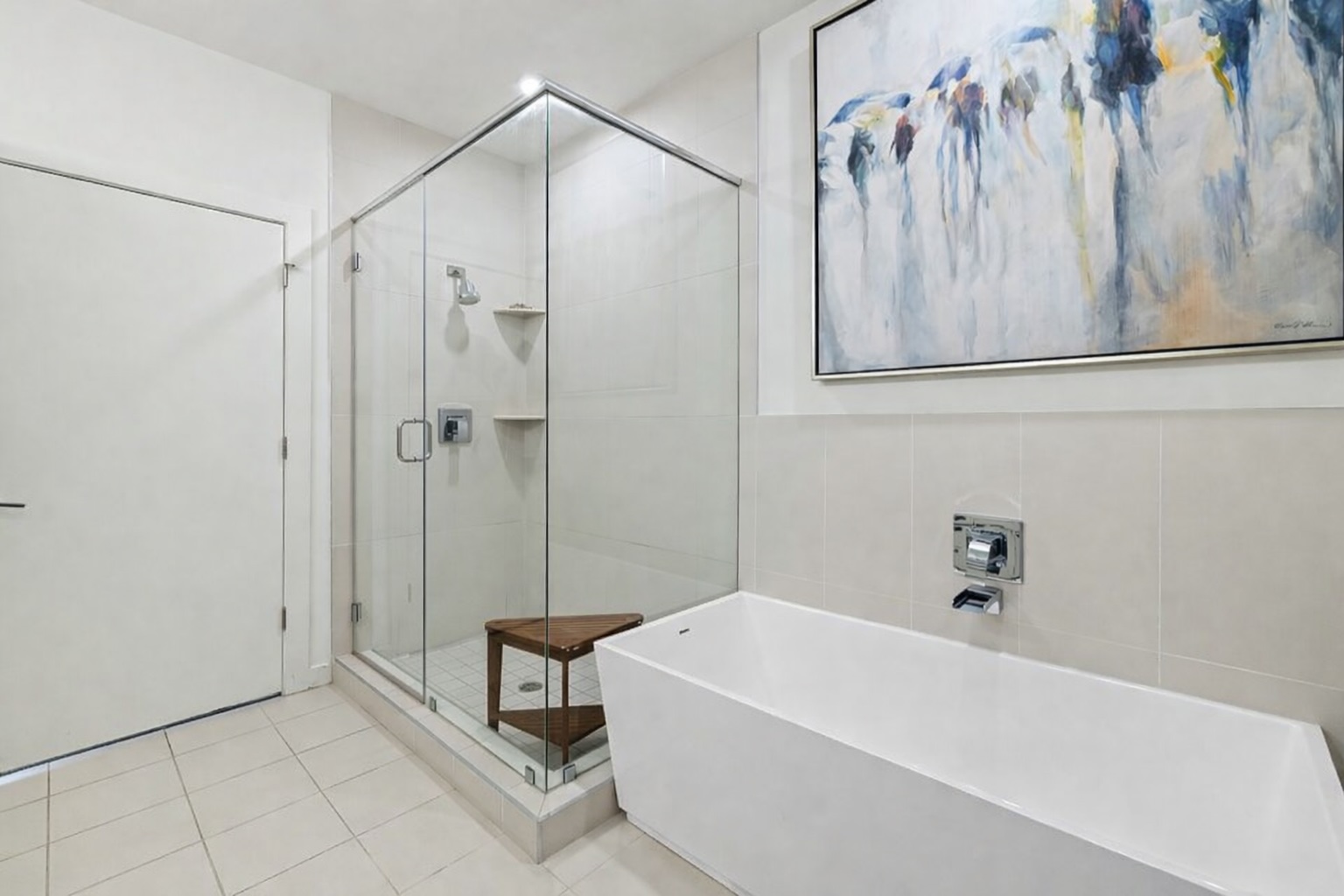 2003 Wilson Street, Unit 3 Austin, TX 78704 - Photo 18 of 27 a bathroom with a bathtub and shower