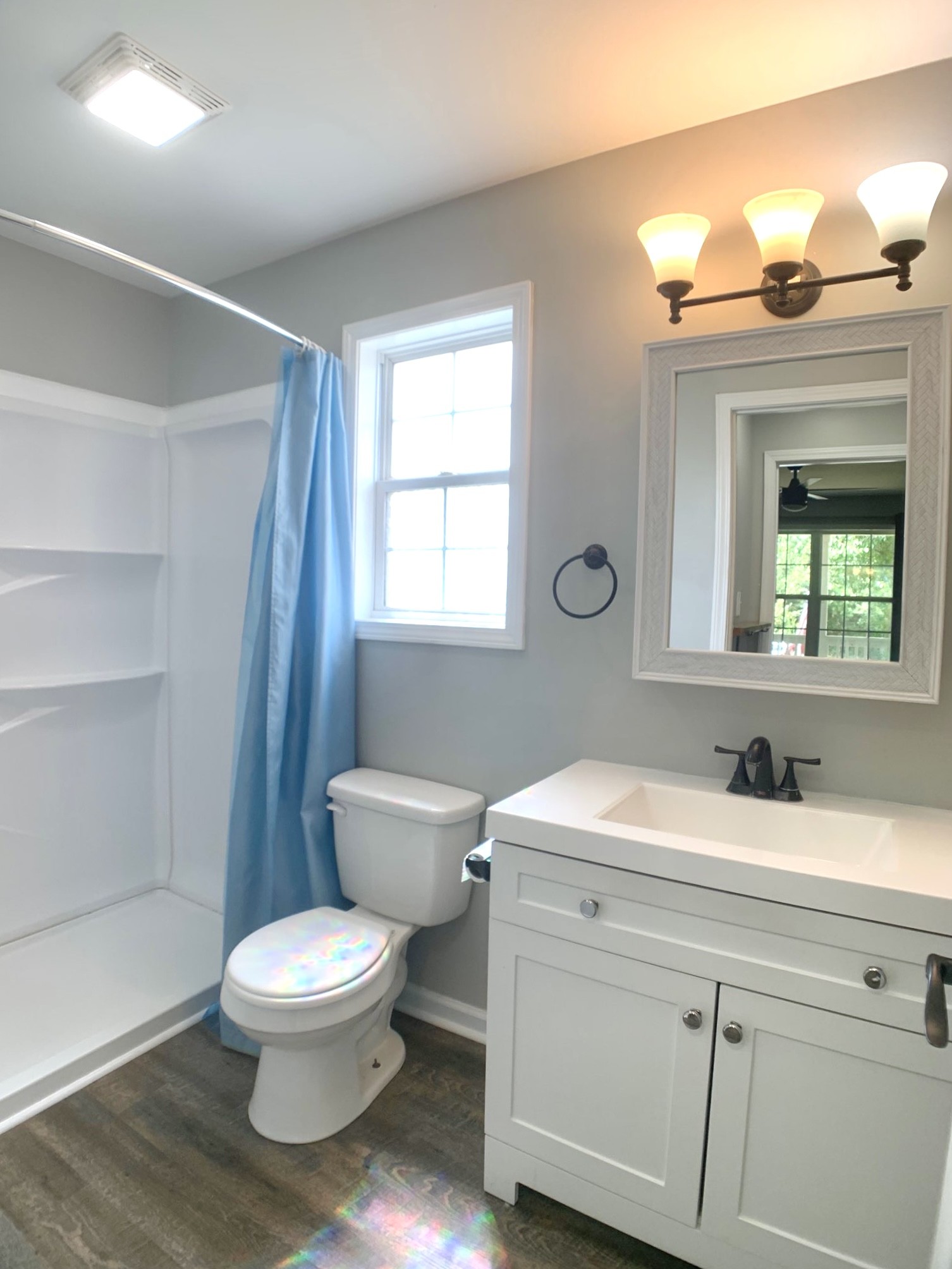 819 Stableford Road Oak Grove, KY 42262 - Photo 22 of 50 a bathroom with a sink a toilet and a mirror
