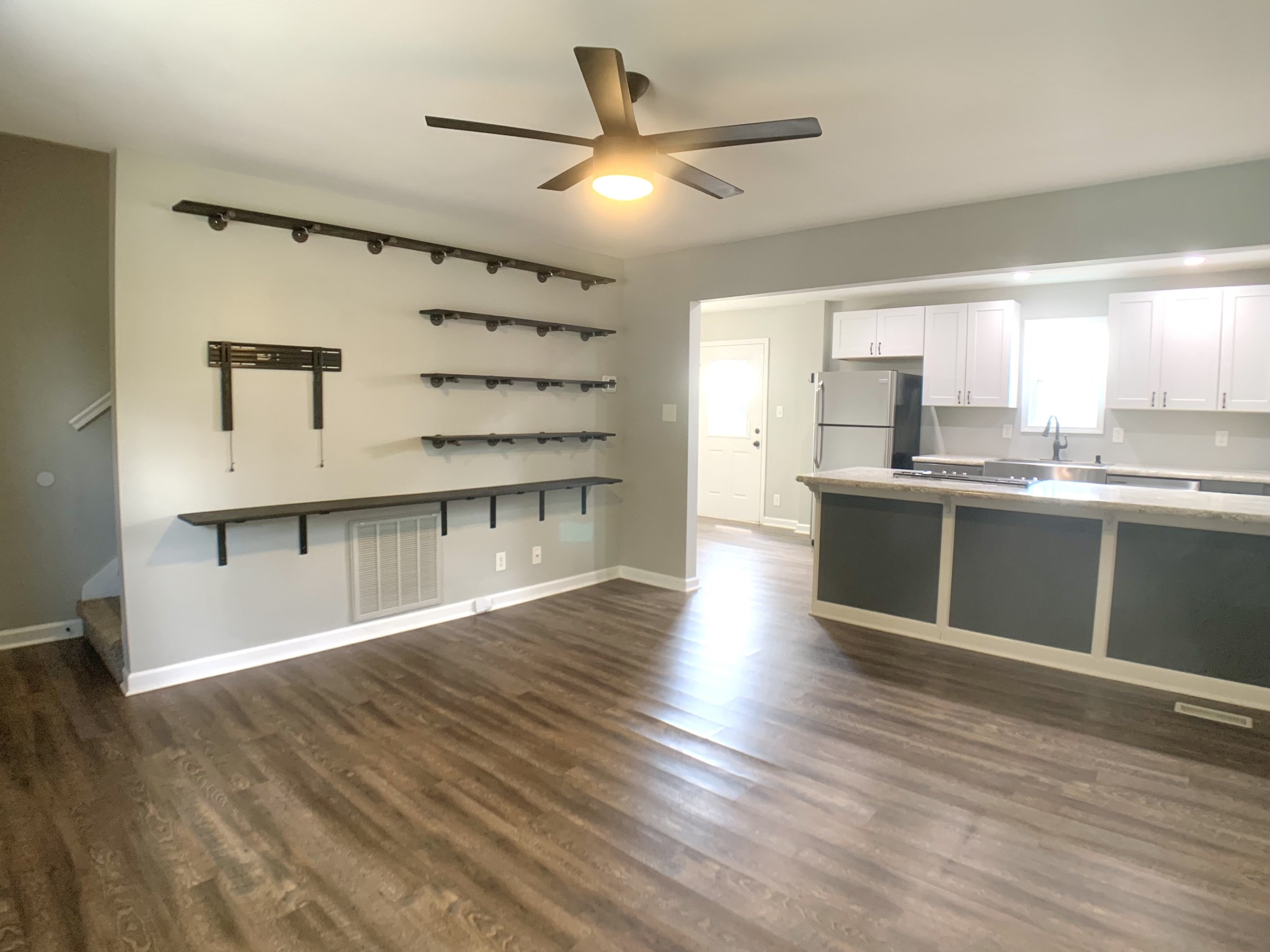 819 Stableford Road Oak Grove, KY 42262 - Photo 6 of 50 a kitchen with stainless steel appliances granite countertop a sink window and cabinets