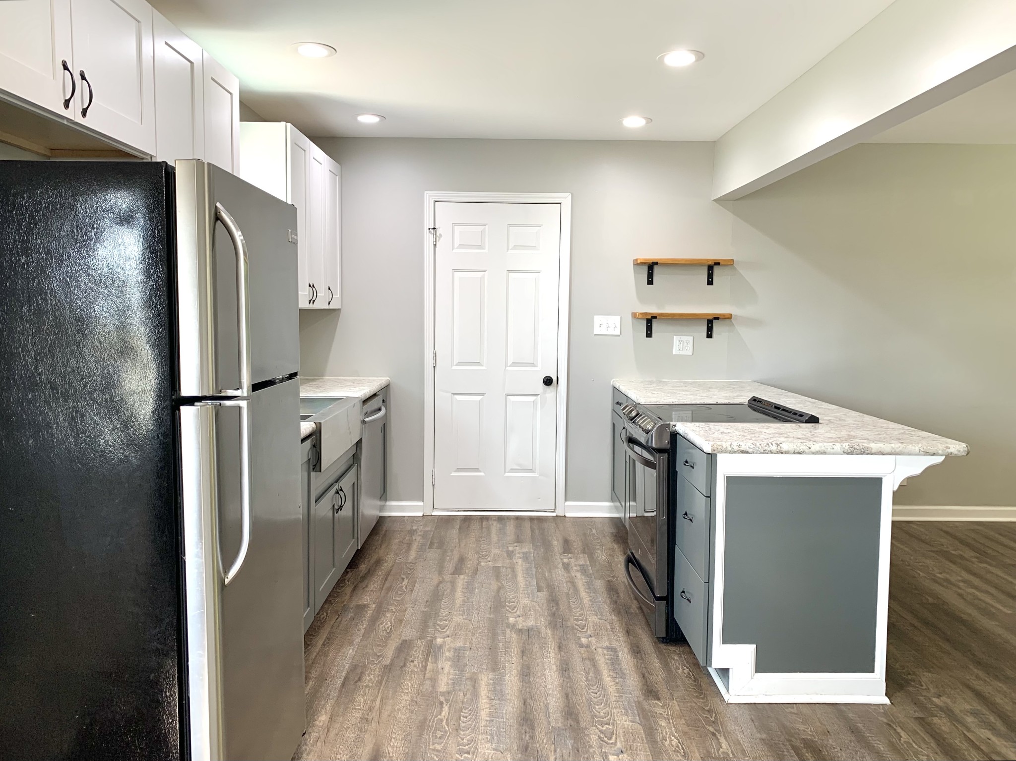 819 Stableford Road Oak Grove, KY 42262 - Photo 10 of 50 a kitchen with a refrigerator sink and cabinets