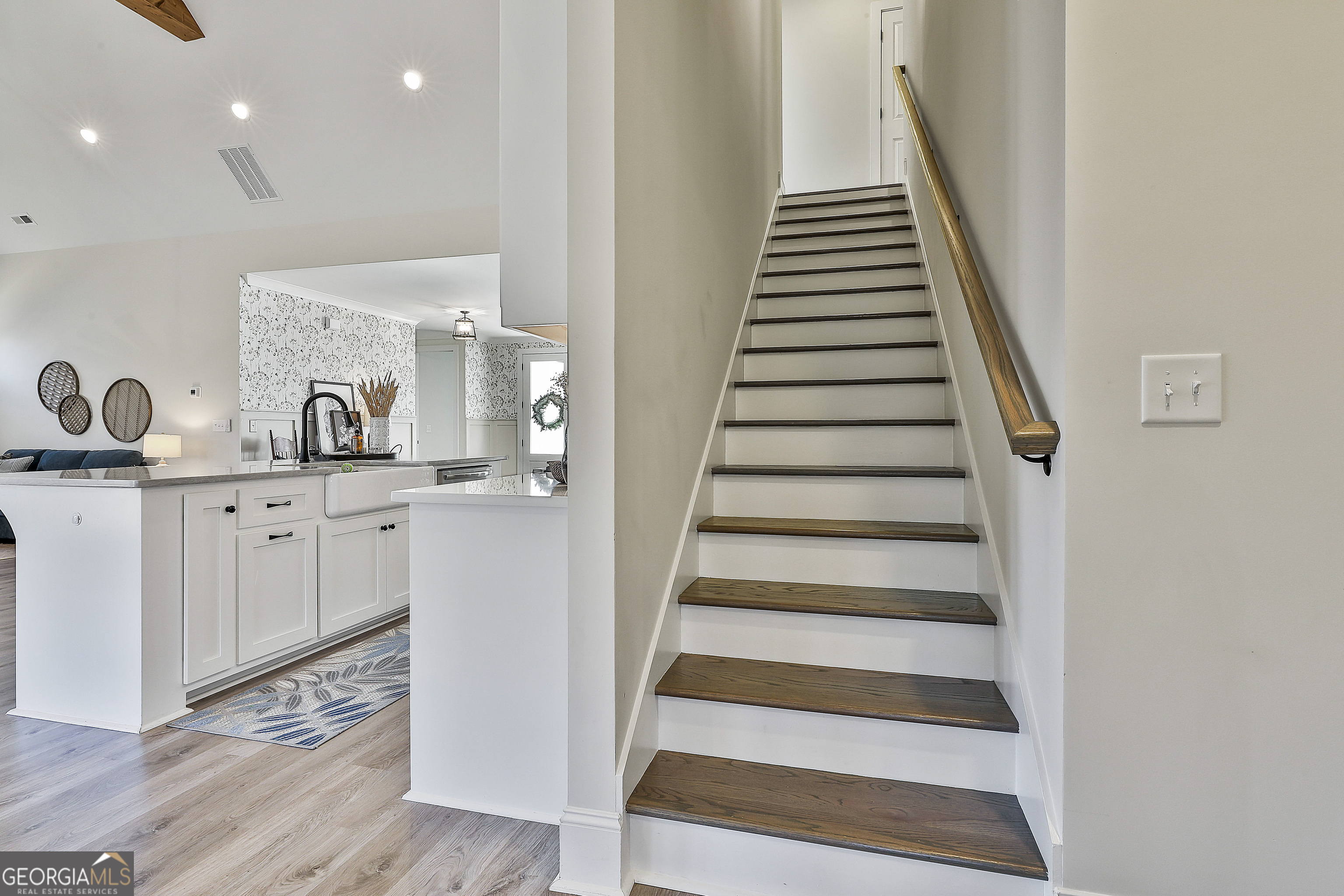 335 Werner Way Senoia, GA 30276 - Photo 40 of 51 a view of entryway and hall with wooden floor