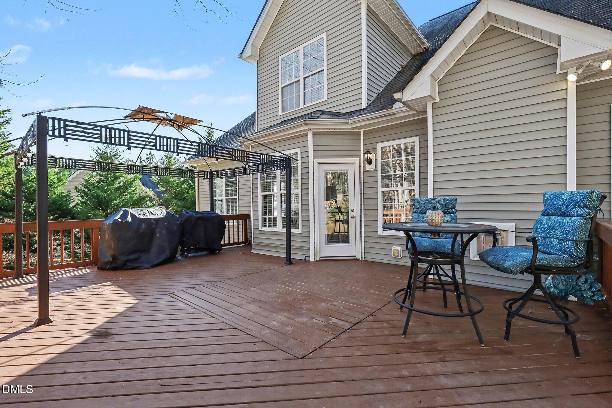 425 Ruth Circle Fuquay-Varina, NC 27526 - Photo 36 of 42 Back Deck perfect for Entertaining