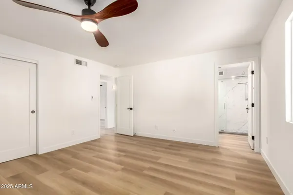wooden floor in an empty room