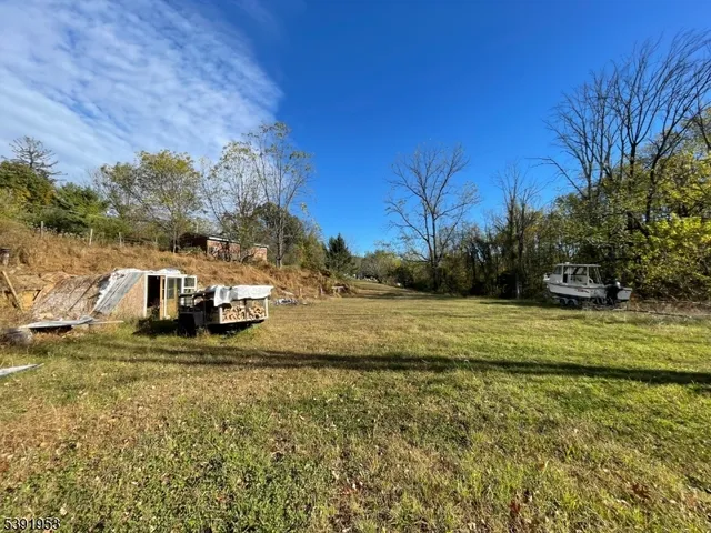 a view of a lake with houses