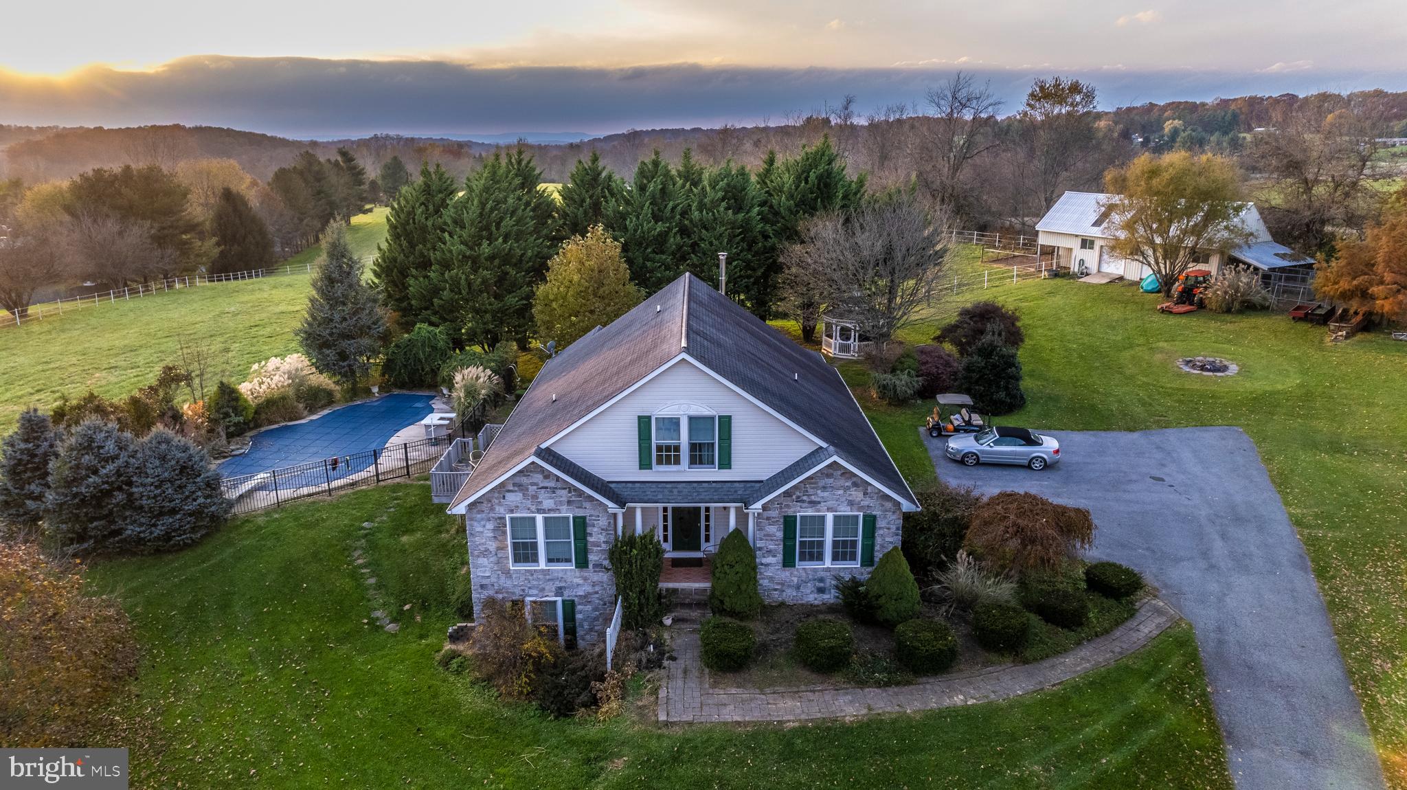 1444 Brown Road Westminster, MD 21158 - Photo 3 of 65 Aerial Front