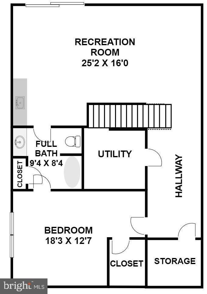 9507 Garwood Street Silver Spring, MD 20901 - Photo 25 of 25 CLICK FLOOR PLAN TO OPEN FULL VIEW SEE ROOM SIZES