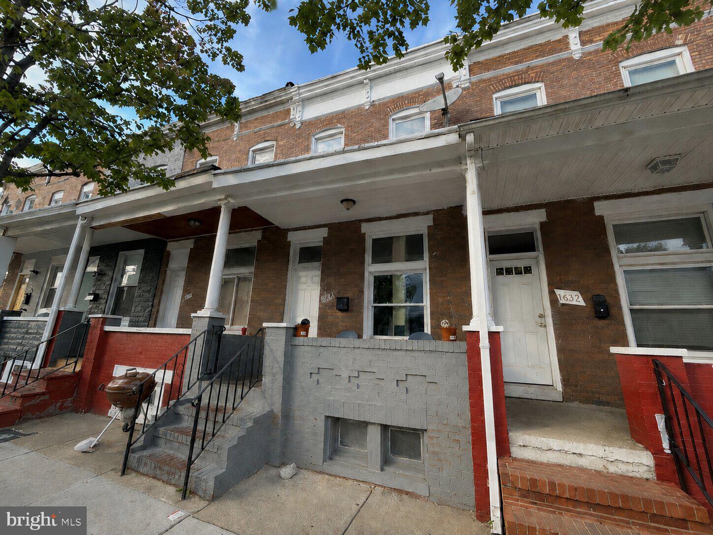1630 Normal Avenue Baltimore, MD 21213 - Photo 3 of 5 Charming brick townhomes in a row.
