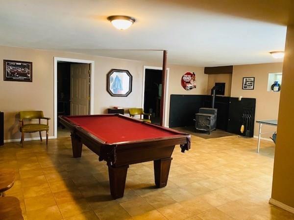 499 Beaman Road Warren, MA 01083 - Photo 27 of 40 a room with pool table and furniture