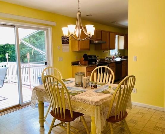 499 Beaman Road Warren, MA 01083 - Photo 10 of 40 a view of a dining room with furniture window and outside view