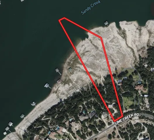 an aerial view of a golf course