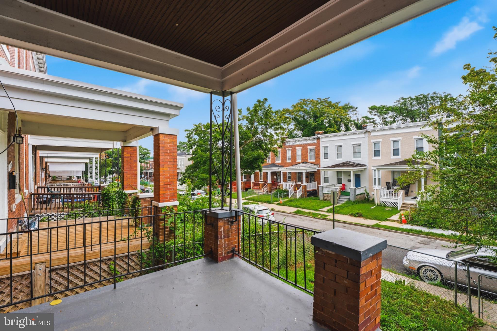 730 Linnard Street Baltimore, MD 21229 - Photo 2 of 31 Covered front porch.