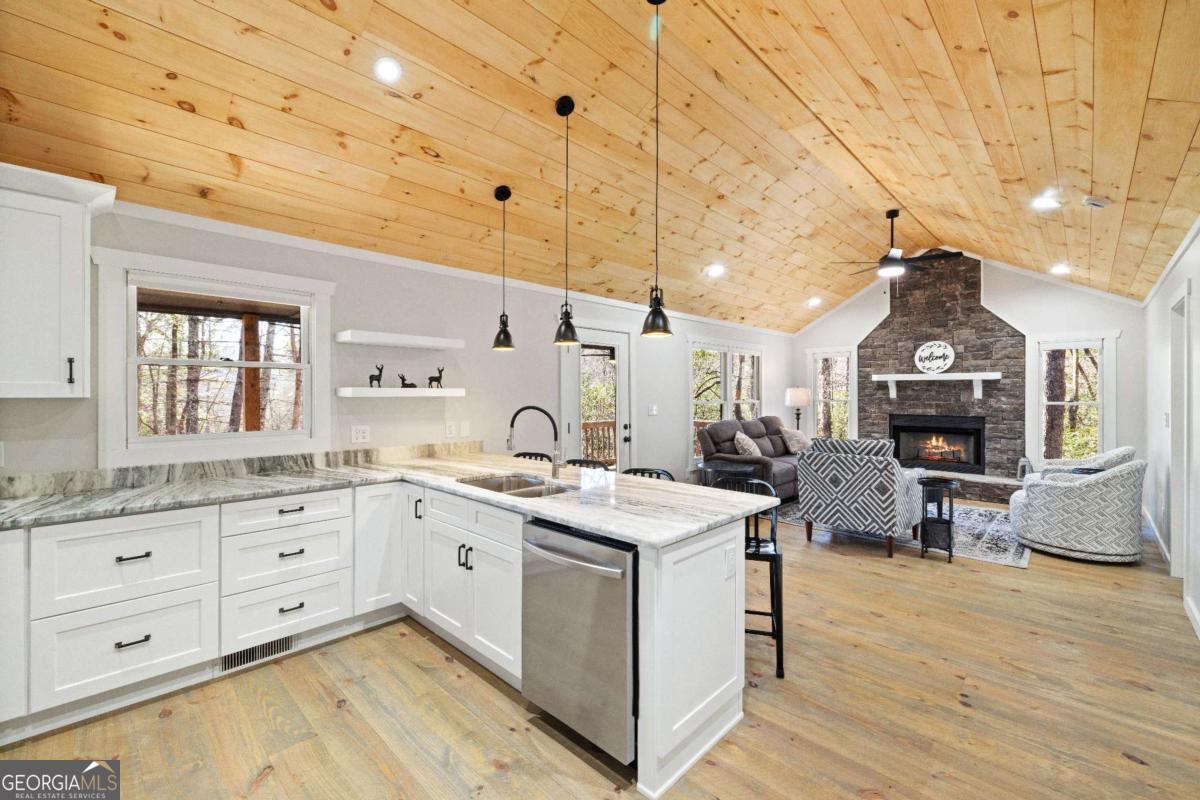 292 Wits End Way Cherry Log, GA 30522 - Photo 2 of 32 a room with lots of counter top space