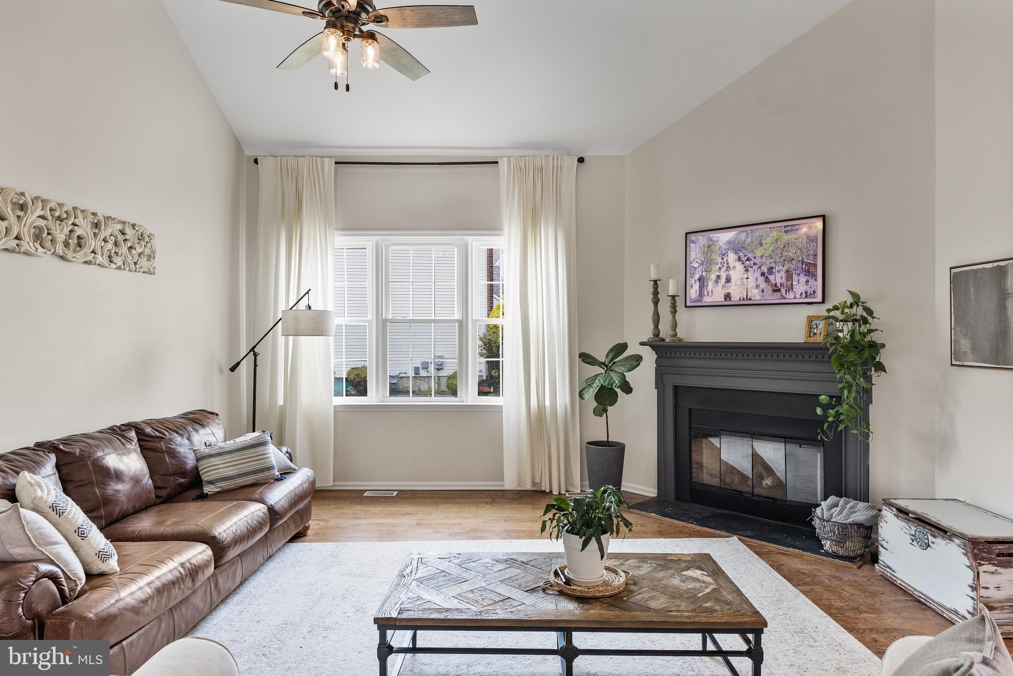 6 Augusta Drive Westampton, NJ 08060 - Photo 13 of 31 a living room with furniture a window and a fireplace