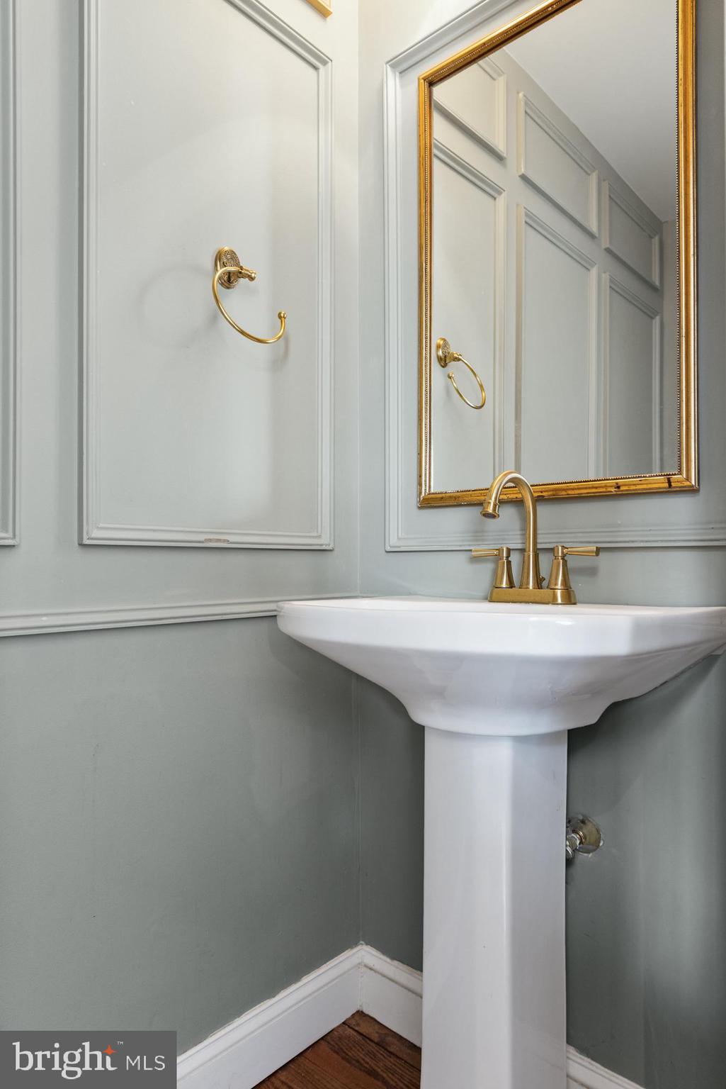 6 Augusta Drive Westampton, NJ 08060 - Photo 15 of 31 a bathroom with a sink and mirror