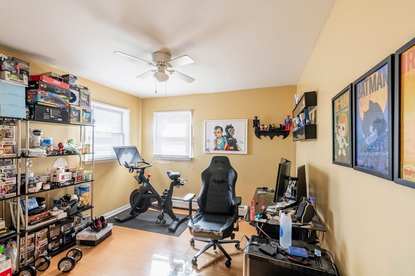 1617 35th Avenue Melrose Park, IL 60160 - Photo 13 of 38 a view of a workspace with furniture and a window