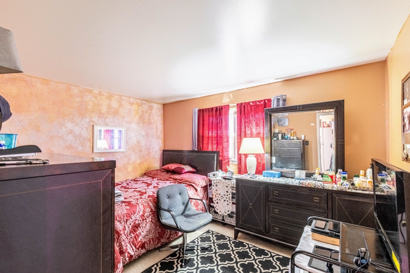 1617 35th Avenue Melrose Park, IL 60160 - Photo 25 of 38 a bedroom with a bed and large windows