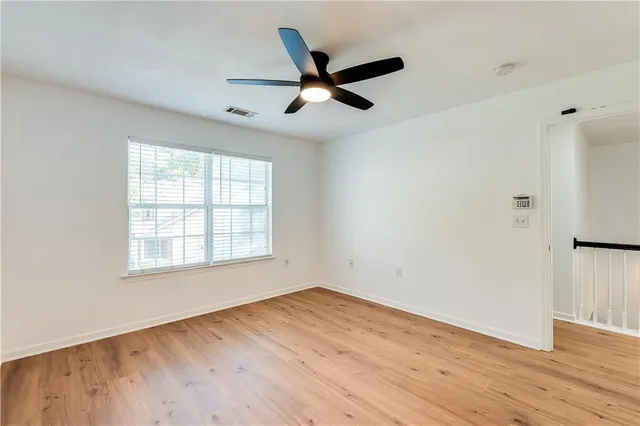 wooden floor in an empty room