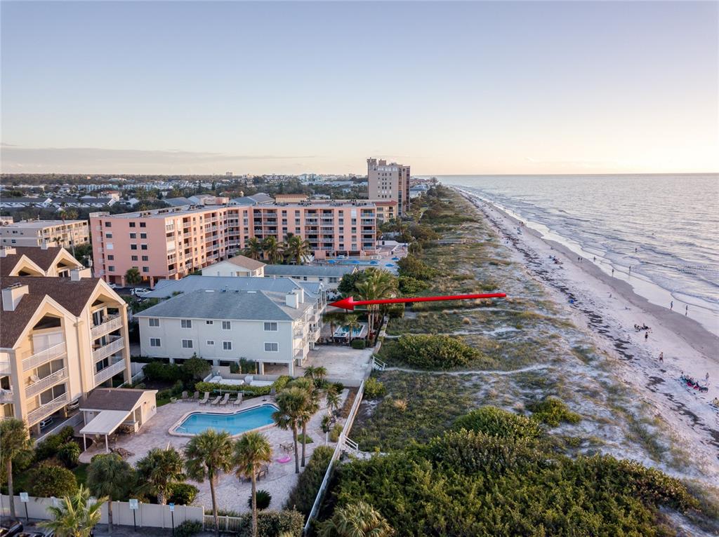 1104 Beach Trail, Unit 1 Indian Rocks Beach, FL 33785 - Photo 18 of 24 an aerial view of multiple house